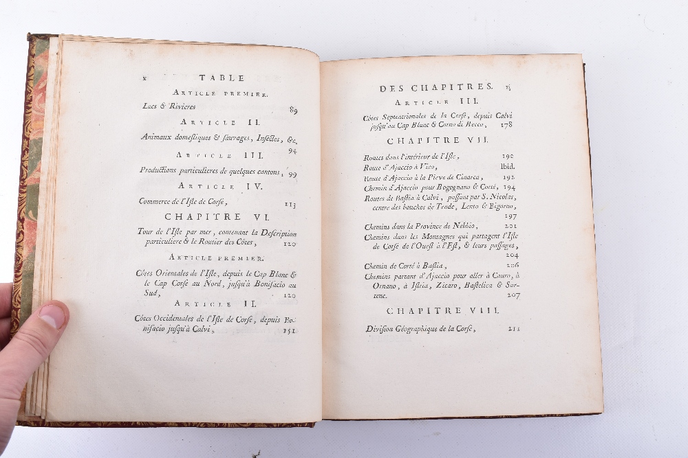 M.Bellin, "Description Geographique et Historique De L'Isle de Corse (Corsica) pour joindre aux Cart - Image 10 of 23