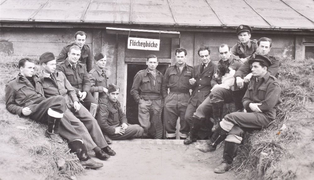 Outstanding WW2 Polish Fighter Pilots Photograph Album Grouping of Flight Lieutenant Antoni Lipkowsk - Image 10 of 42