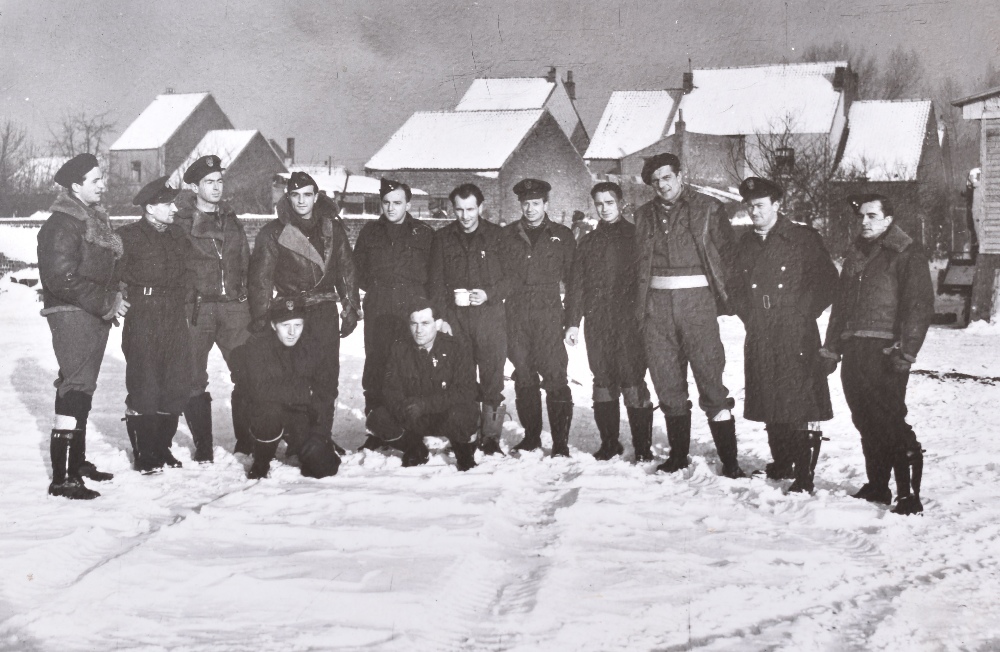 Outstanding WW2 Polish Fighter Pilots Photograph Album Grouping of Flight Lieutenant Antoni Lipkowsk - Image 23 of 42