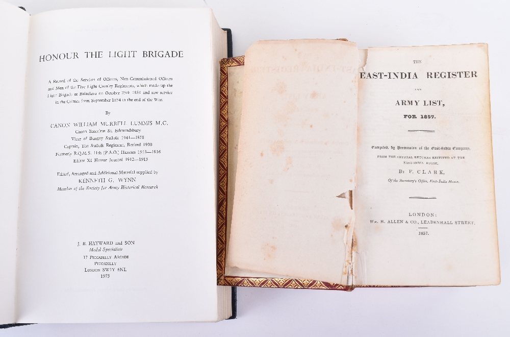 Imperial Calendar 1857. Compilation in a handsome full leather tooled ...