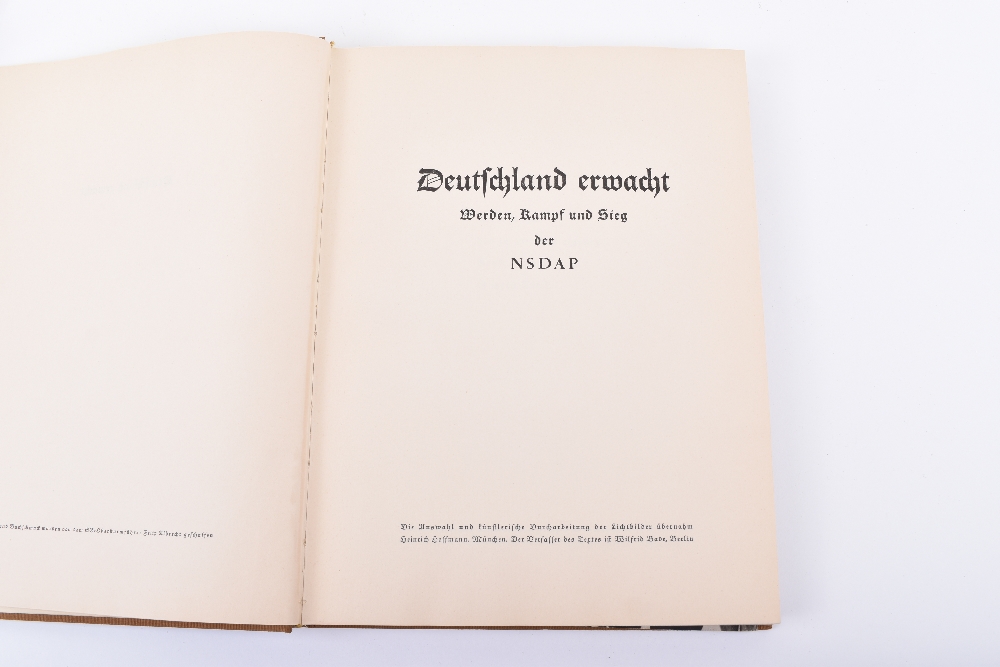 Ernst Rohm 1st Edition Deutschland Erwacht Card Collecting Book - Image 6 of 7