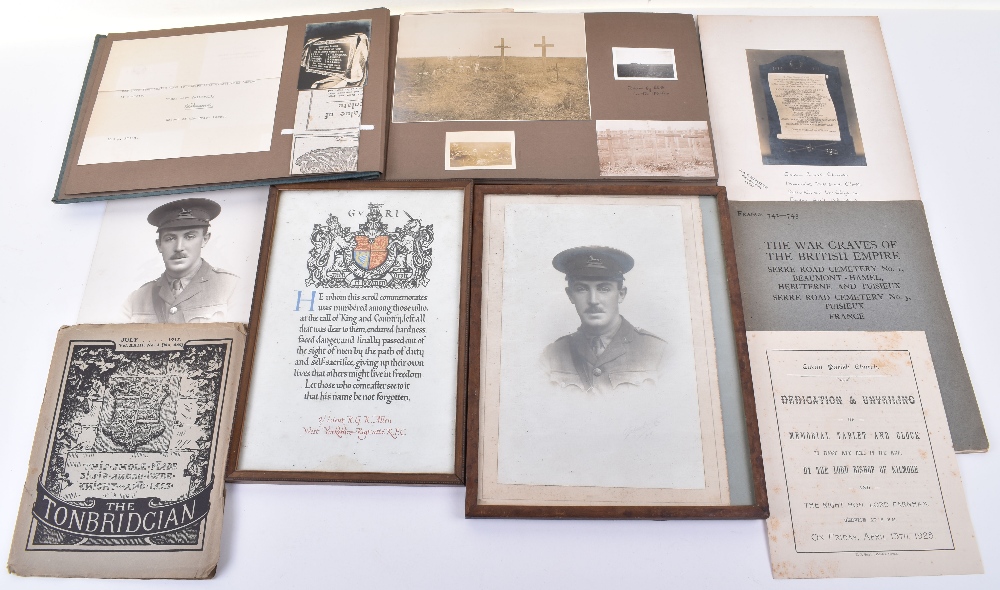 Important Royal Flying Corps Photograph Album for Second Lieutenant Richard Gerrard Ross Allen, late