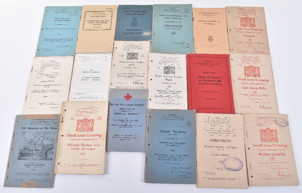 Large quantity of Military Manuals