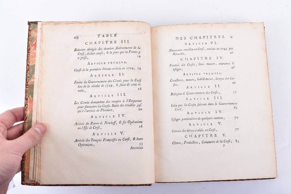 M.Bellin, "Description Geographique et Historique De L'Isle de Corse (Corsica) pour joindre aux Cart - Image 9 of 23