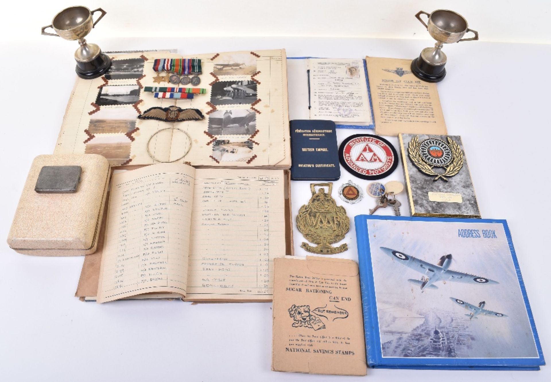 Interesting and Extensive Collection to an RAF Pilot, Peter Henry Graham Morgan and his Wife Nina a