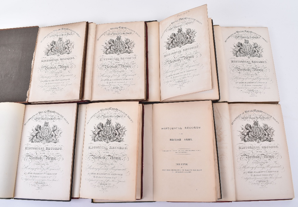 Nice Collection of Historical Records of various Regiments by Richard Cannon - Image 2 of 2