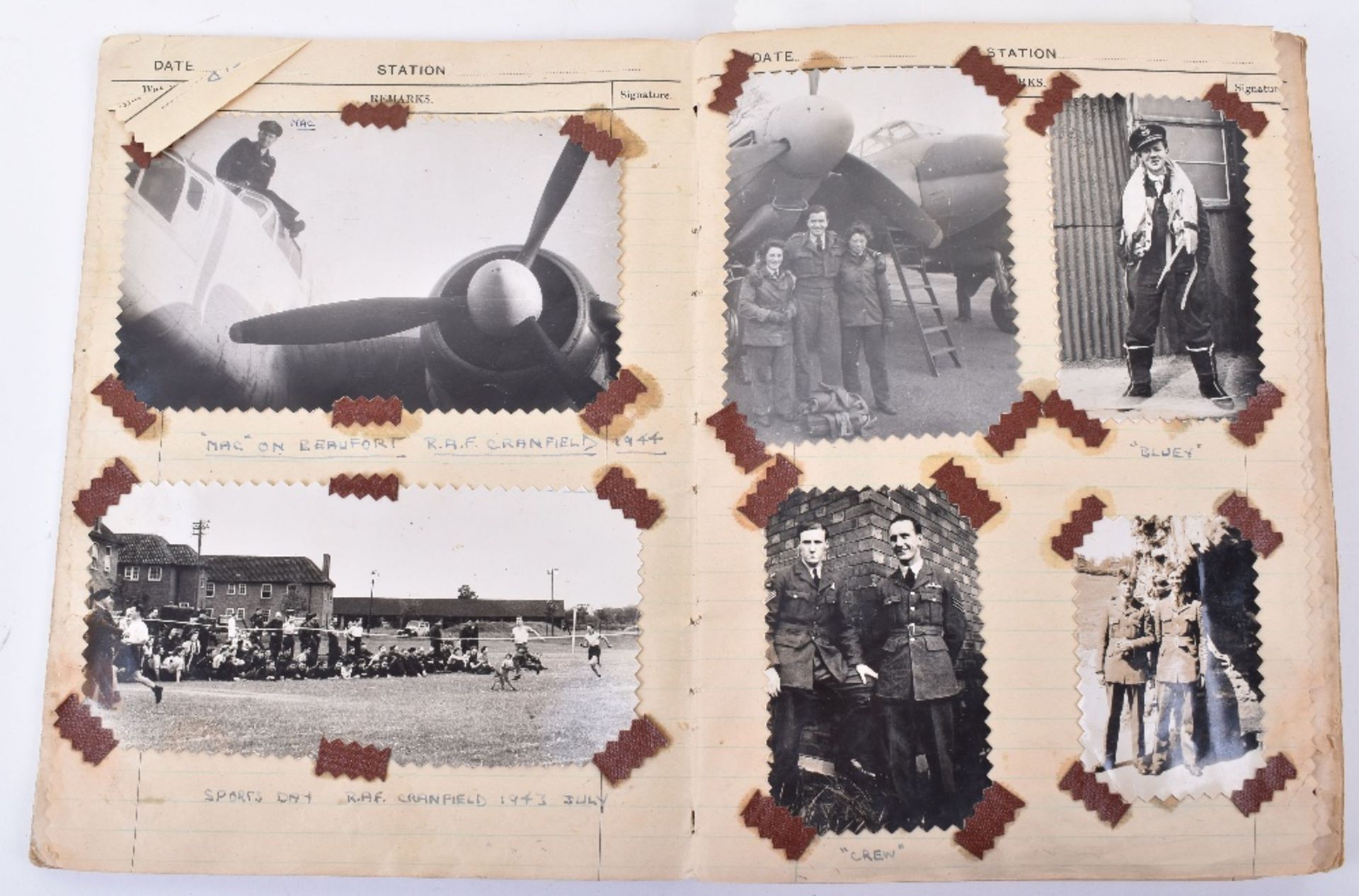 Interesting and Extensive Collection to an RAF Pilot, Peter Henry Graham Morgan and his Wife Nina a - Image 5 of 21