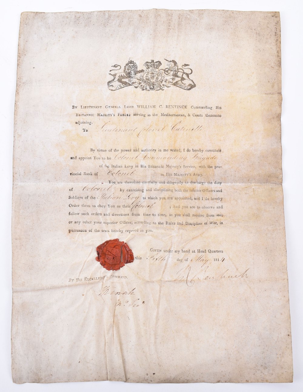 Georgian Commission Document