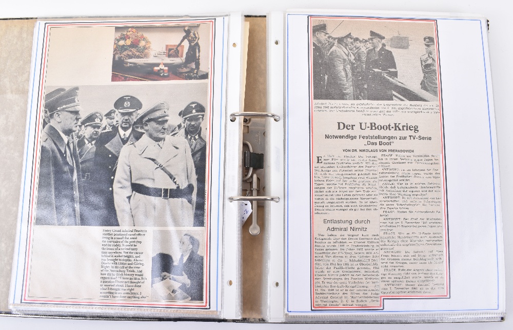 Grand Admirals Baton Given to Grand Admiral Karl Donitz in the Post War Years to Replace the Origina - Image 21 of 23