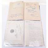 Important and Unusually Comprehensive Document Grouping to a German Lawyer Herr Herbert Weyher, with