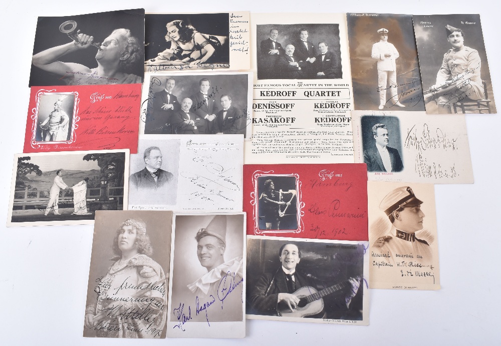 Quantity of Signatures of Opera Performers and Composers etc - Image 2 of 3
