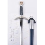 Gunther Rall – Luftwaffe Officers Dress Sword by SMF