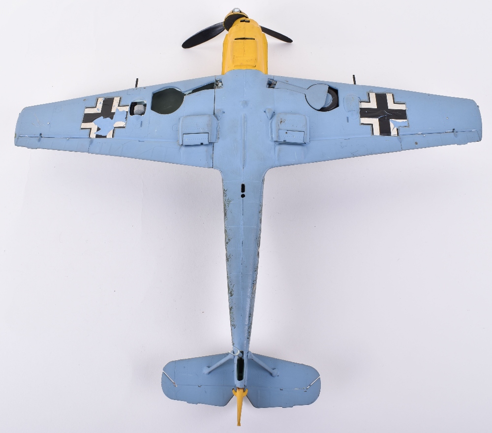 Model of Gunther Rall’s Me-109 Fighter Aircraft - Image 8 of 10