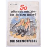 Rare Gunther Rall’s Personal Copy of the Luftwaffe Guide Book for Survival at Sea “Die Seenotfibel”