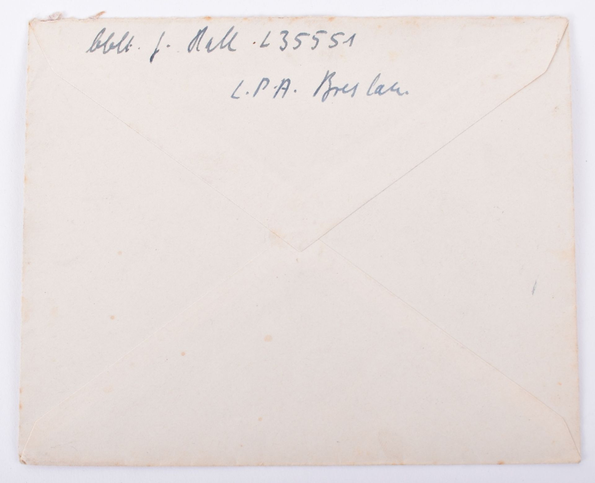 1942 Dated Feldpost Envelope Addressed to Gunther Rall’s Wife - Image 3 of 3
