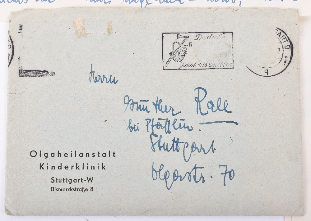 Letter Written to Luftwaffe Fighter Ace Gunther Rall - Image 2 of 4