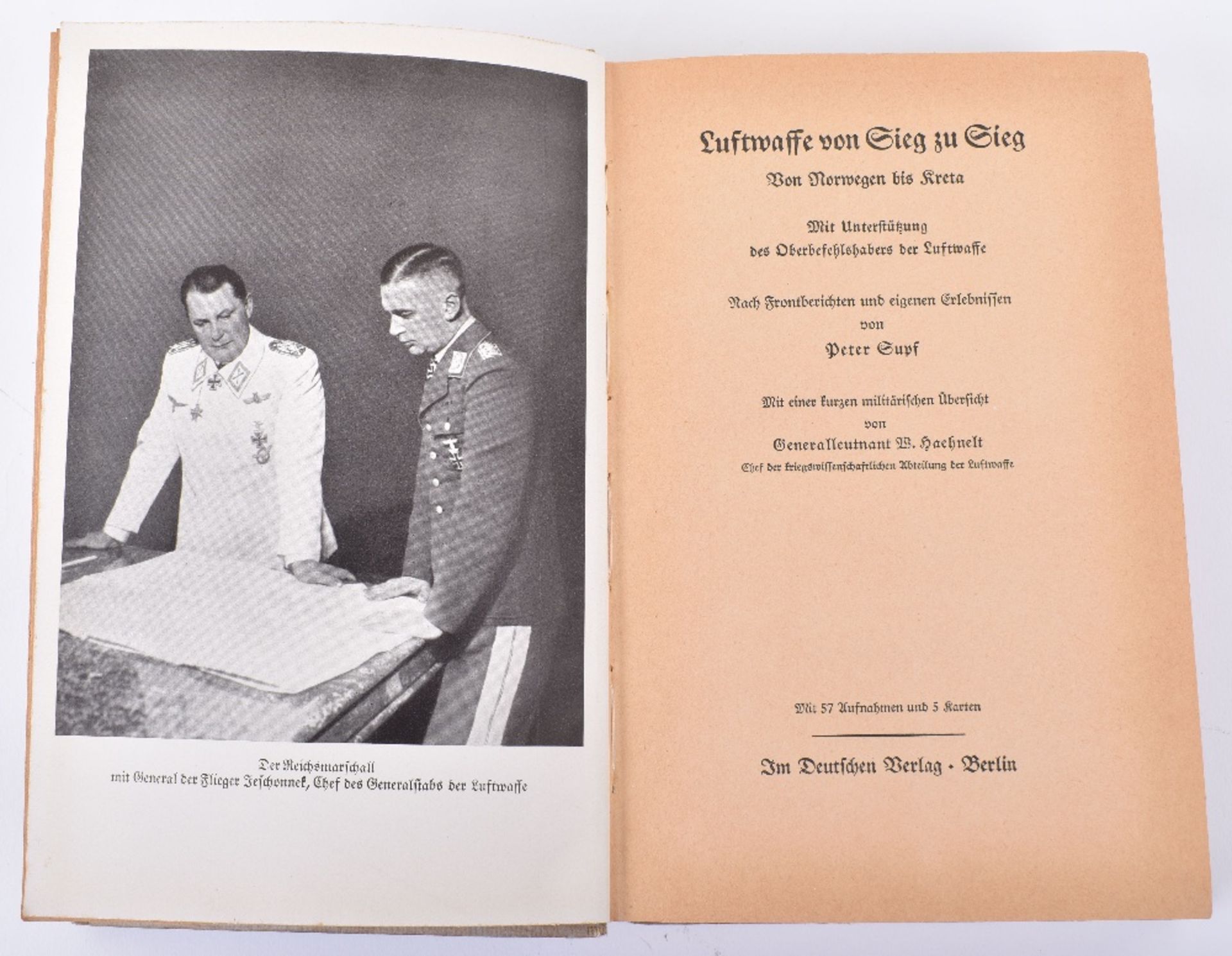 Third Reich Period Book “Luftwaffe Von Sieg Zu Sieg” with Dedication and Signature of Gunther Rall - Image 4 of 6