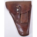 Walther PPK Pistol Holster Belonging to Gunther Rall
