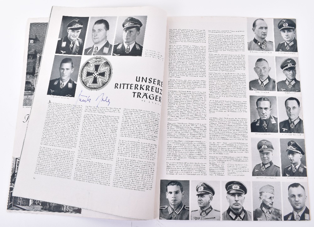 Third Reich Period Magazine Featuring Gunther Rall - Image 2 of 4