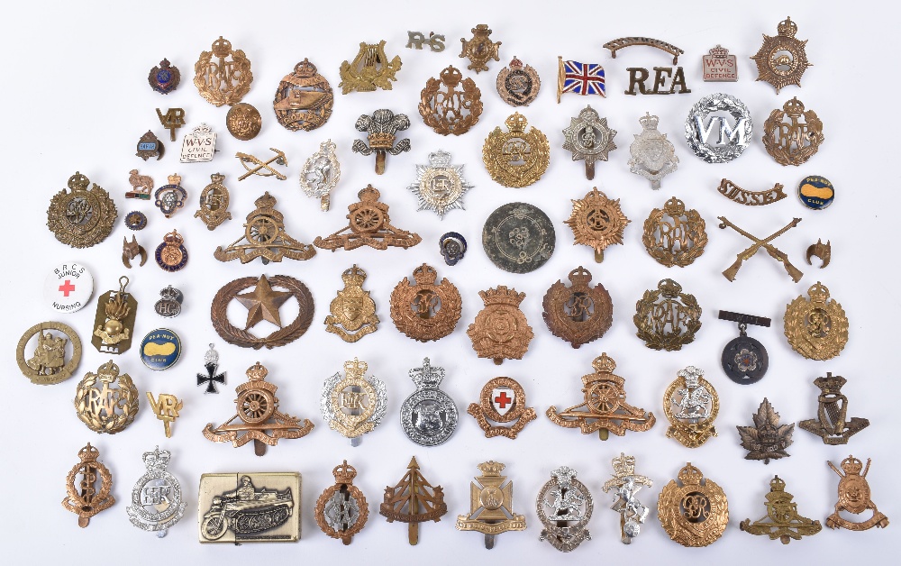 Quantity of Various Military Cap Badges