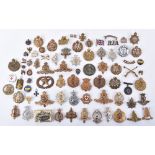 Quantity of Various Military Cap Badges