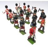 Britains set 2096, Drum and Pipe Band of the Irish Guards