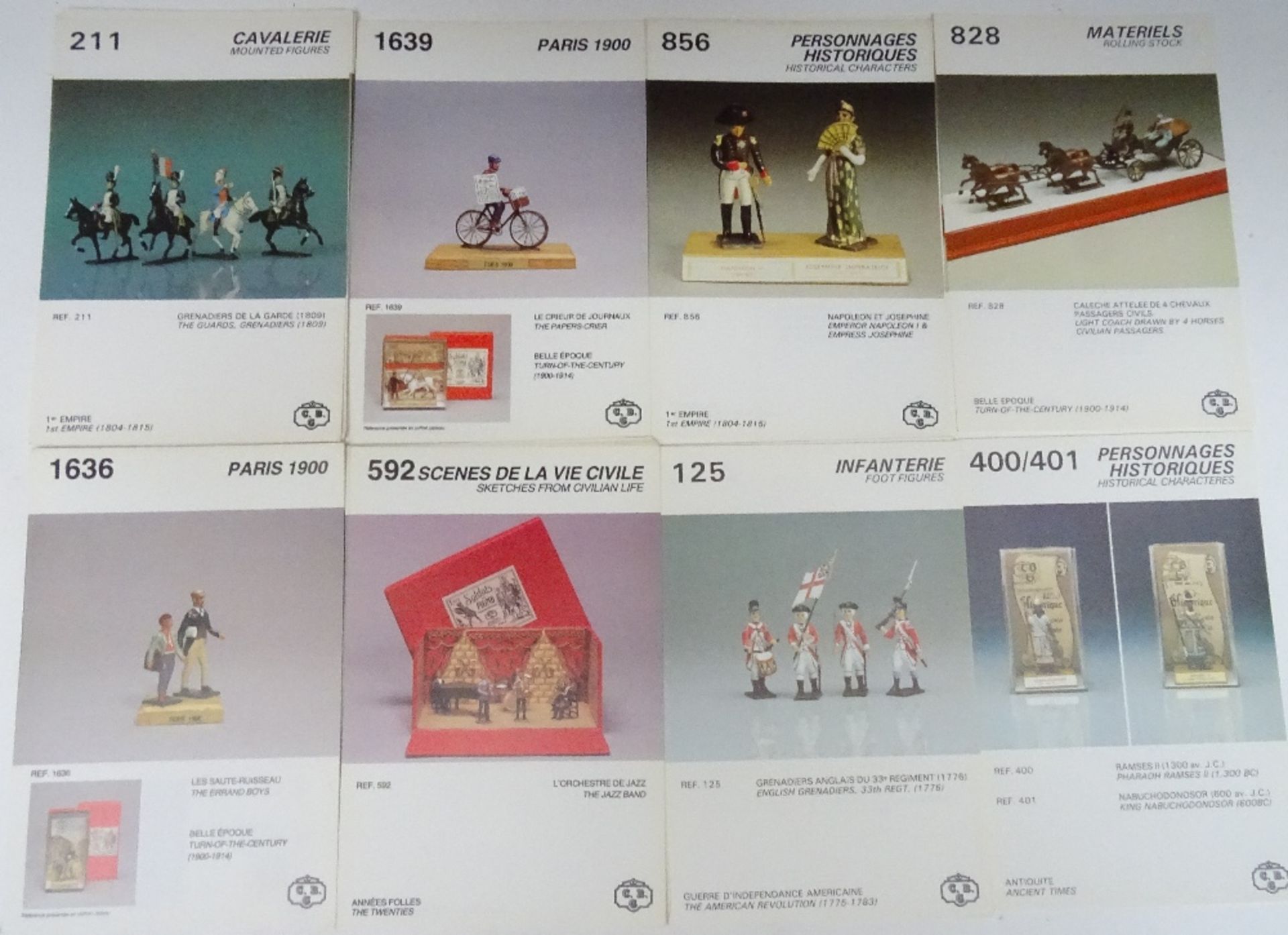 CBG Mignot, selection of single sided colour photo publicity sheets - Image 2 of 4