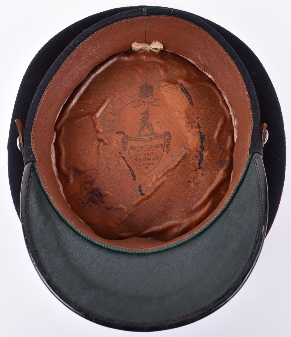 Queen Marys Regiment Surrey Yeomanry Officers No1 Dress Cap - Image 5 of 9