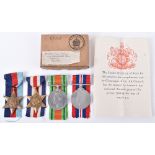 WW2 Campaign Medal Group Awarded to Flight Lieutenant K A Field Royal Air Force