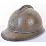 WW1 Belgium Adrian Pattern Steel Combat Helmet