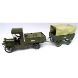 Toy Army Workshop Lorry with driver