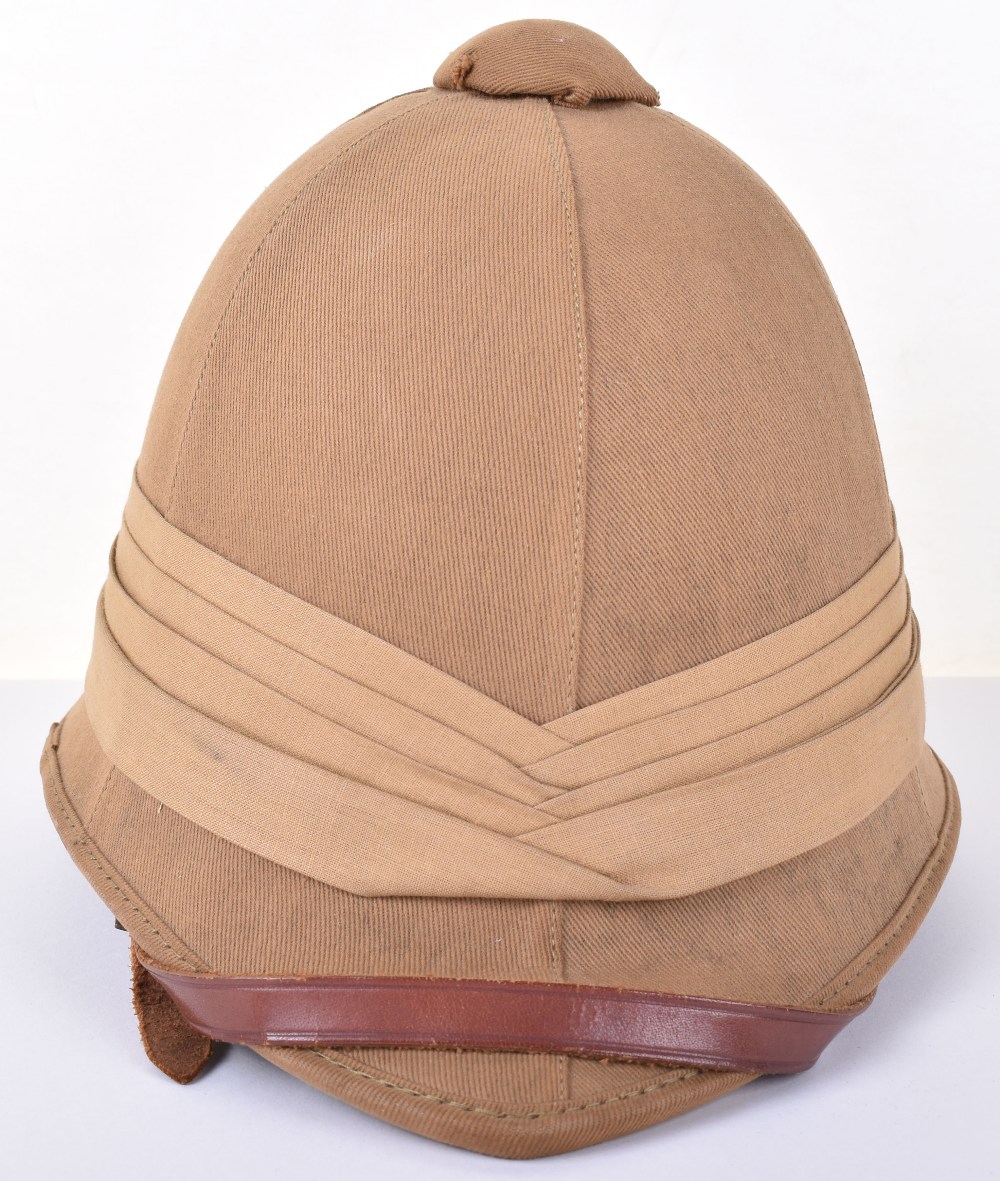 Boer War Style Foreign Service Helmet - Image 7 of 7