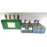 King and Country Waffen SS two figure set WSS110 'Riflemen in Action'