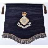 EIIR Sussex Yeomanry Music Drape Banner