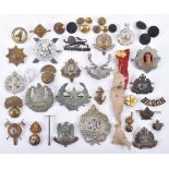 Mixed British Regimental Badges and Buttons etc
