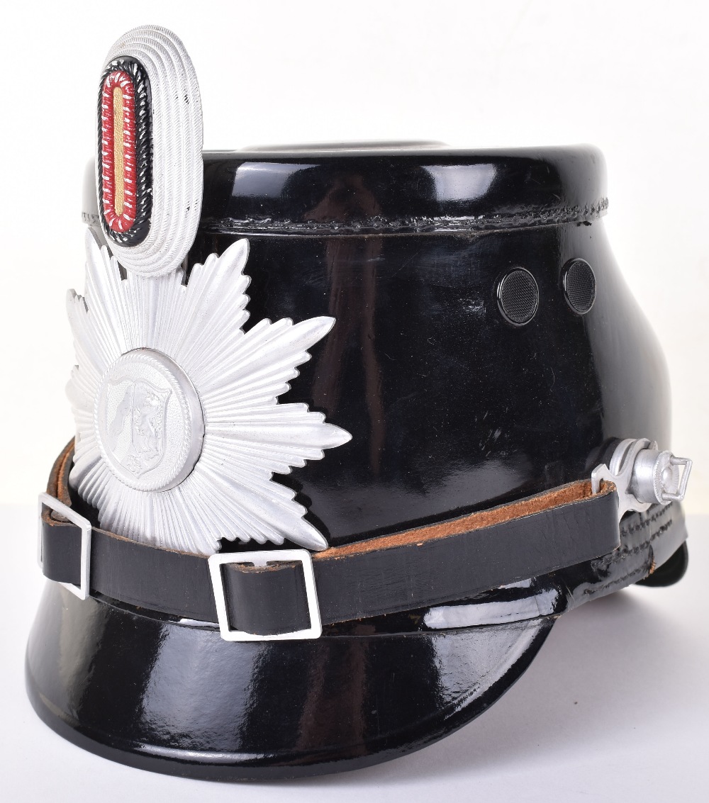 Post WW2 German Nordrhein-Westfalen Police Shako - Image 3 of 7