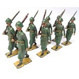 Britains set 1435, Italian Infantry in steel helmets