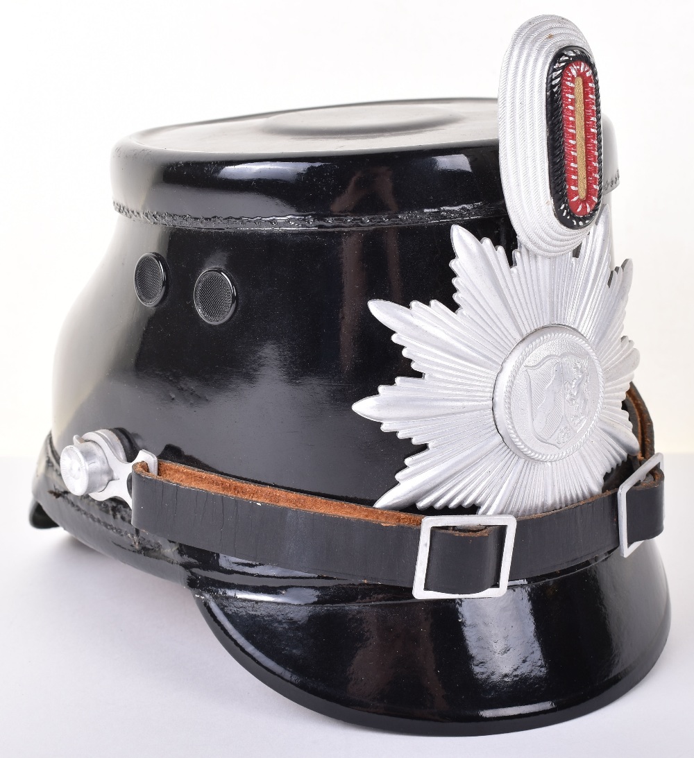 Post WW2 German Nordrhein-Westfalen Police Shako - Image 4 of 7