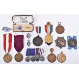 Various WW1 Town Victory / Peace Medals