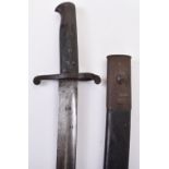 British 1856 Pattern Yataghan Sword Bayonet