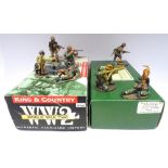 King and Country Waffen SS WSS065 Berlin 1945 Series four figure set 'Last Stand'