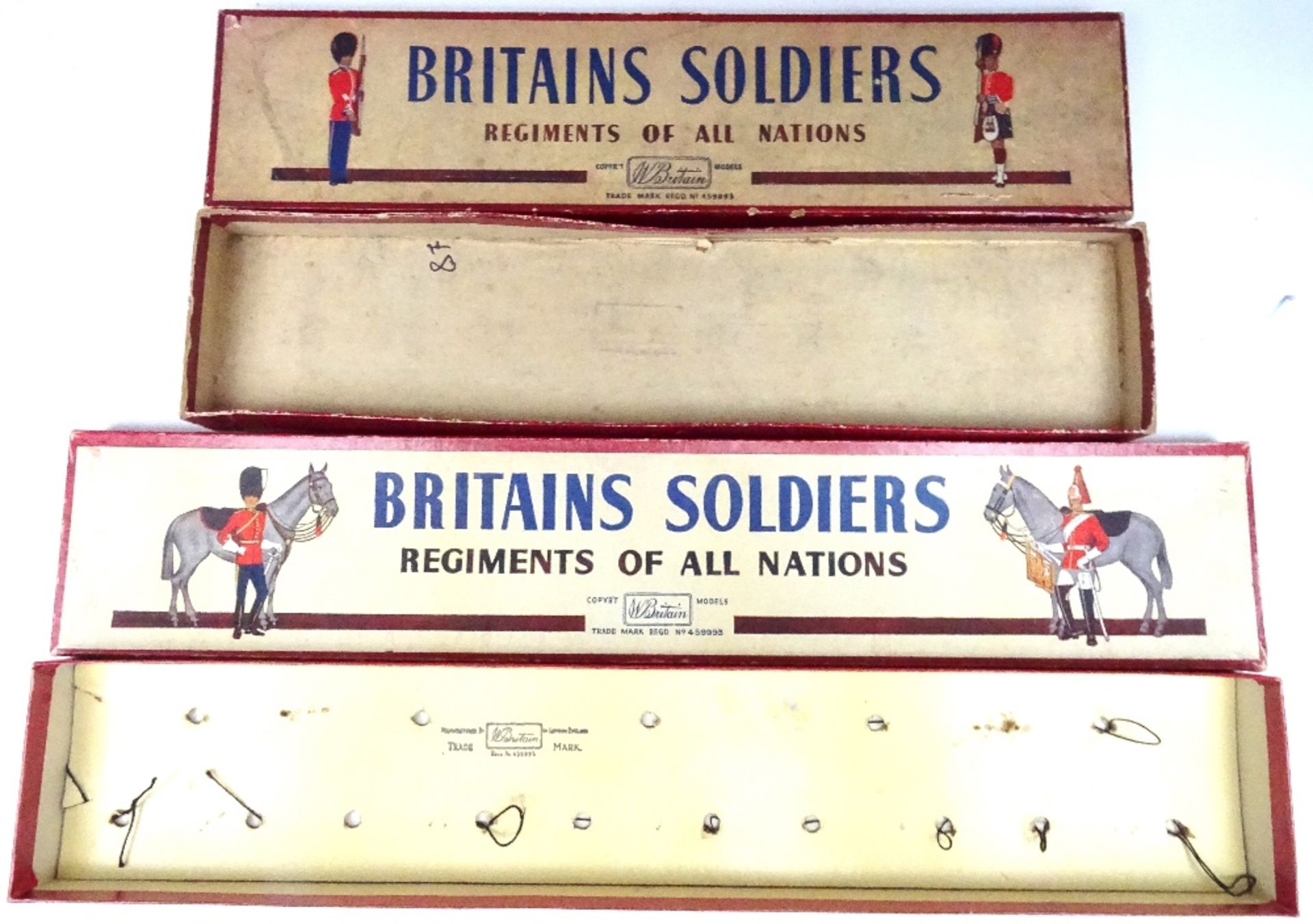Britains post-war and a few pre-war empty boxes - Image 3 of 7