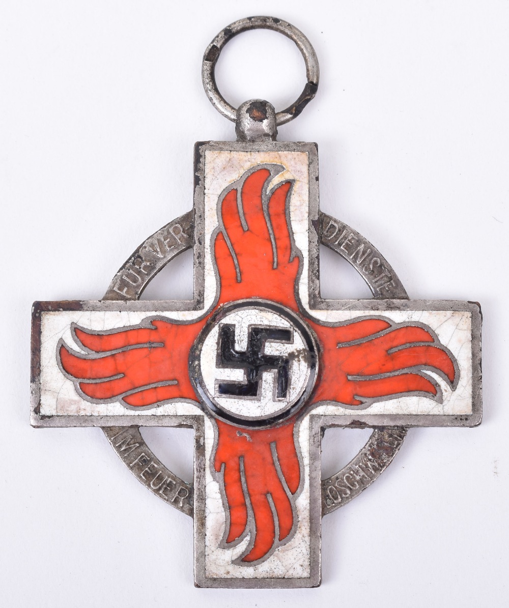 Third Reich Fire Brigade Decoration - Image 2 of 3