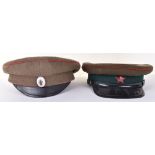 Soviet Russian Medical Officers Peaked Cap