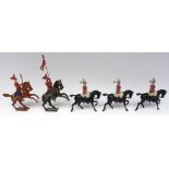 Reka and others, a Specimen Collection of early British hollowcast cavalry 1900-1930