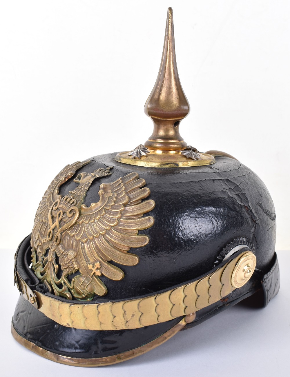 Imperial German State Officials Pickelhaube - Image 3 of 12