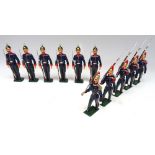 Reproduction Prussian Infantry at attention