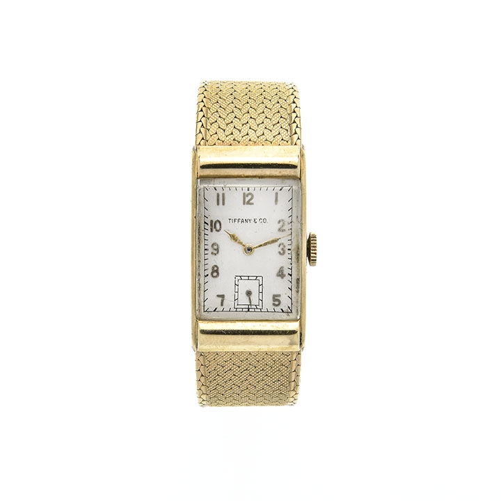 Wristwatch in yellow gold Tiffany & Co.