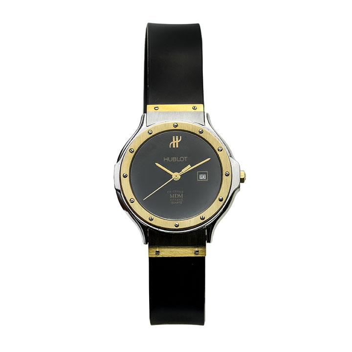 Wrist Watch in stainless steel and yellow gold