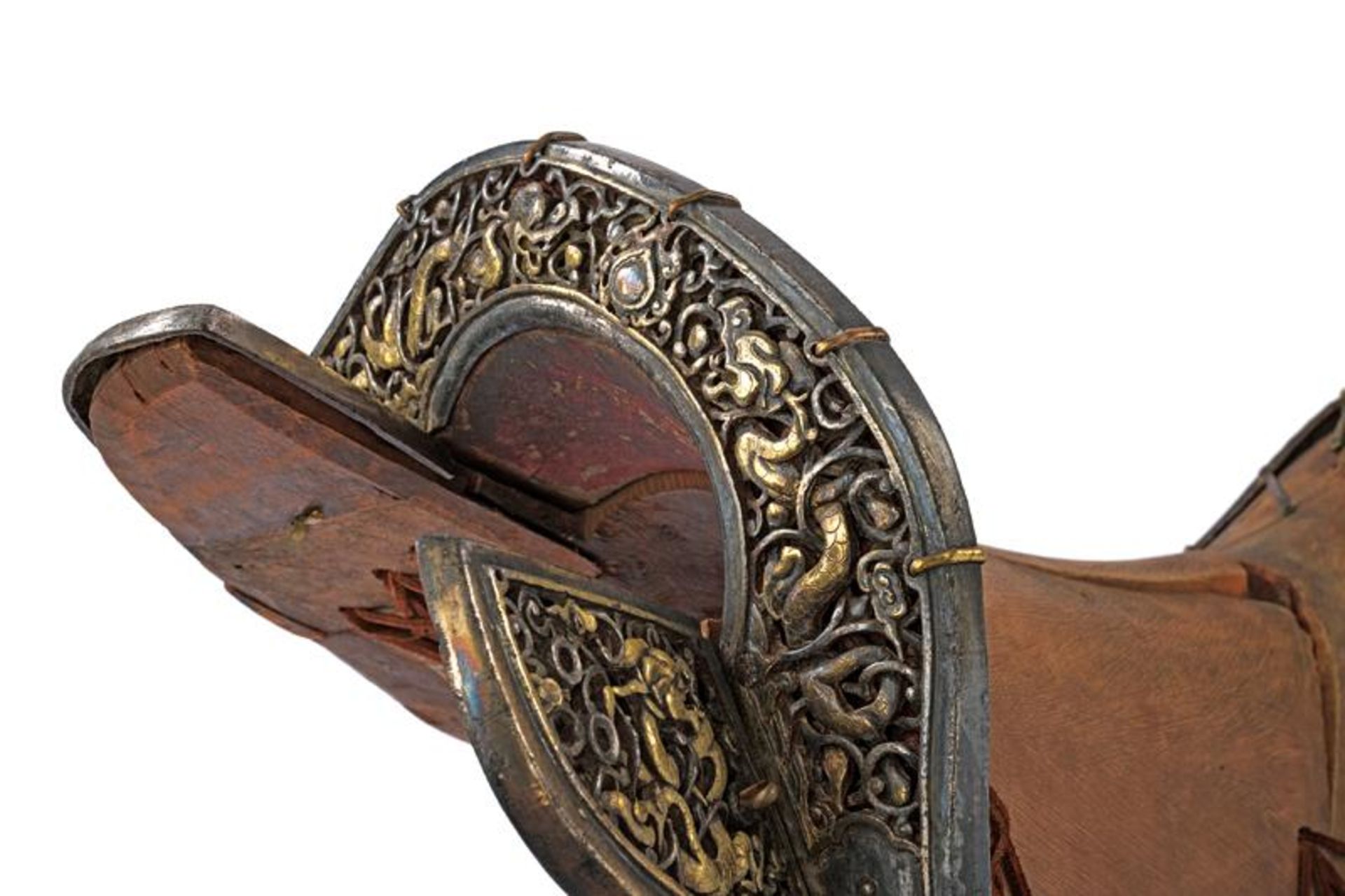 An important saddle with iron mounts - Image 6 of 6